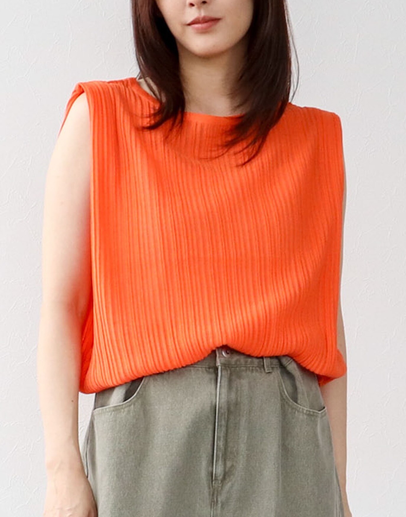 🍊タックショルダープルオーバー🍊｜スリーフォータイム｜ショップ