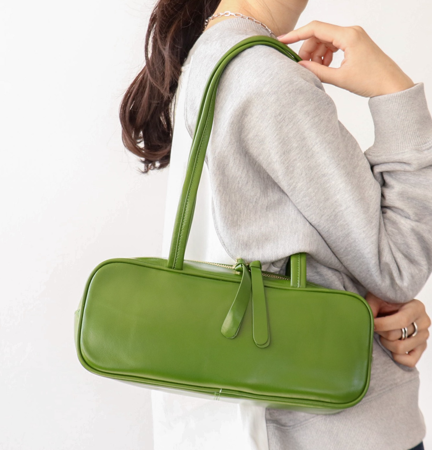 💚レザーワイドボストンBAG💚｜スリーフォータイム｜ショップニュース
