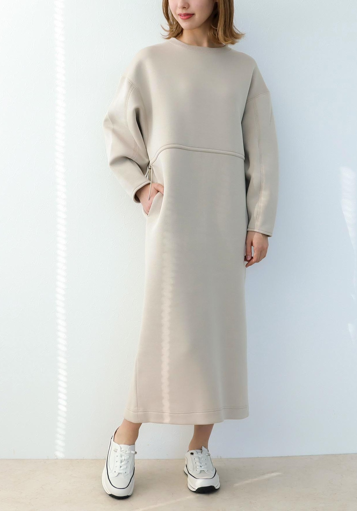 アイスクリーム柄 半袖ワンピース 9ed7ce13.png