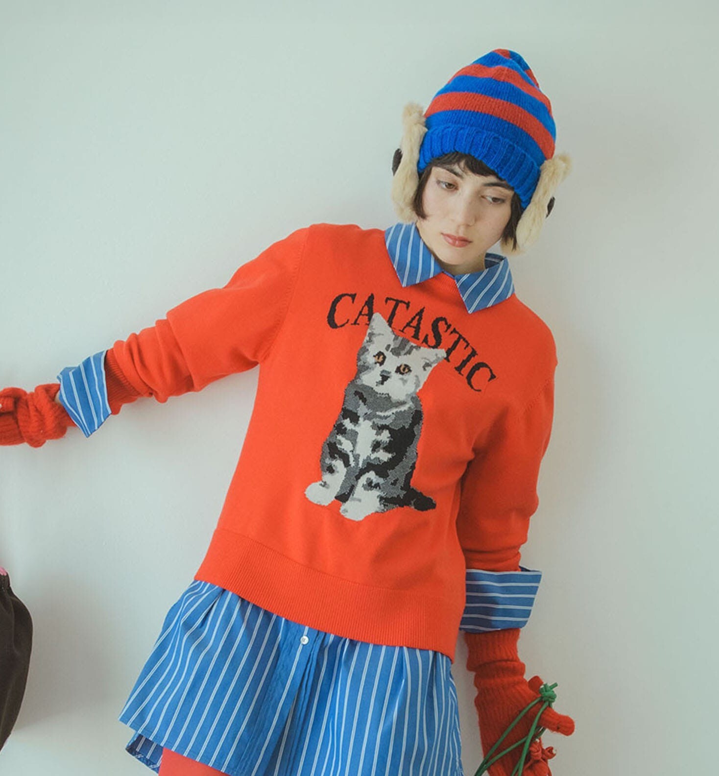 😽CATASTICジャガードニット😽｜コトモノマルシェ｜ショップ