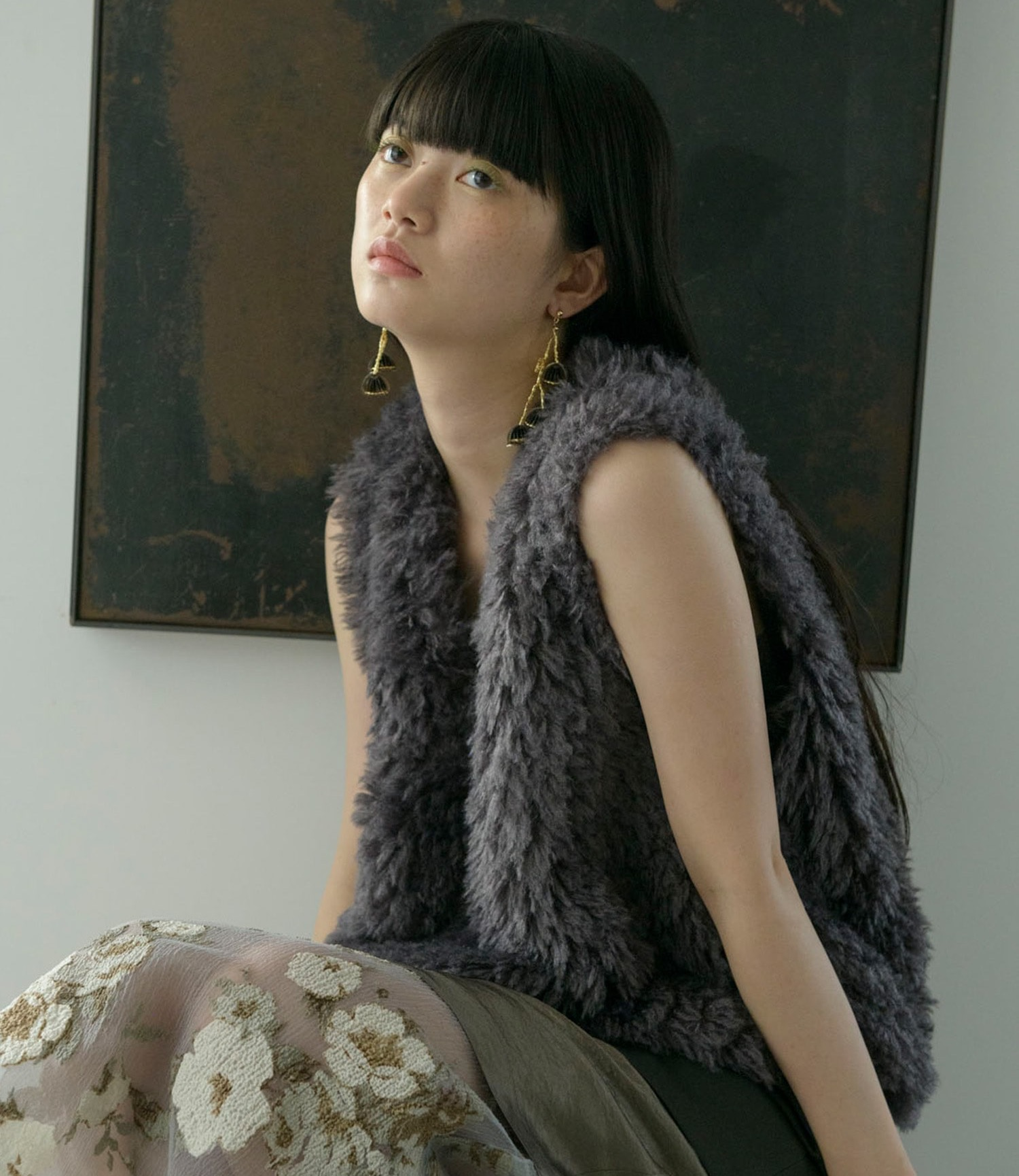 🩶 カーリーショートベスト🩶｜スリーフォータイム｜ショップニュース