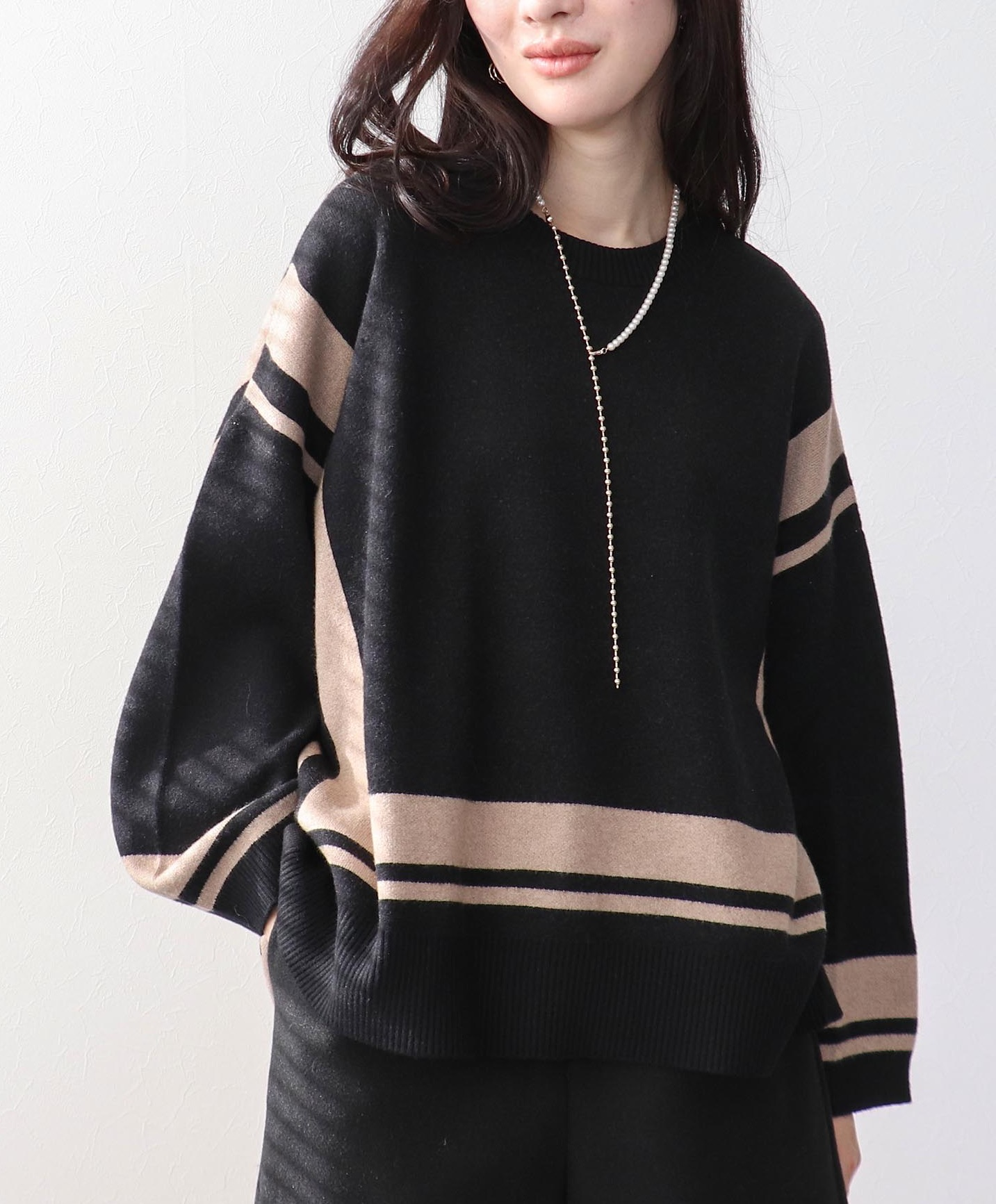 🧵スクエアラインニットプルオーバー 🧵｜スリーフォータイム