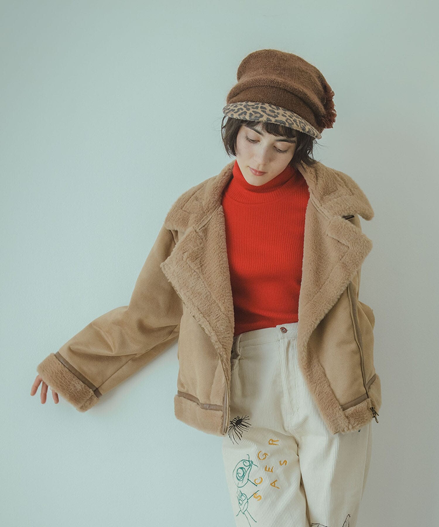 スタンドカラーショートジャケット｜スリーフォータイム｜ショップ