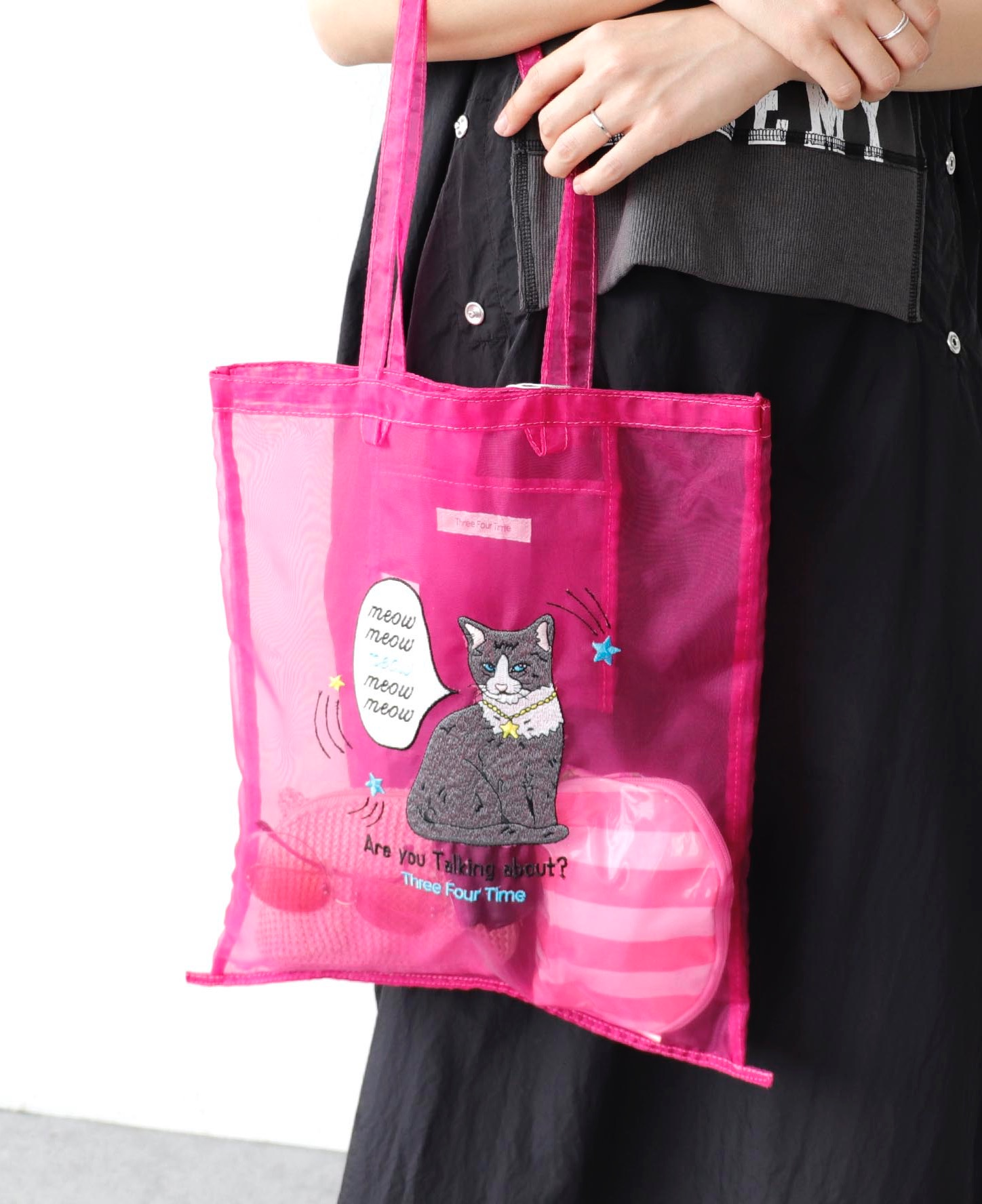 🛍️刺繍チュールA4トート🛍️｜スリーフォータイム｜ショップニュース