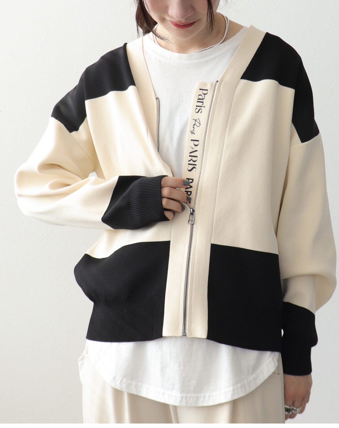 💨超軽量ロゴプリントZIPブルゾン💨｜スリーフォータイム