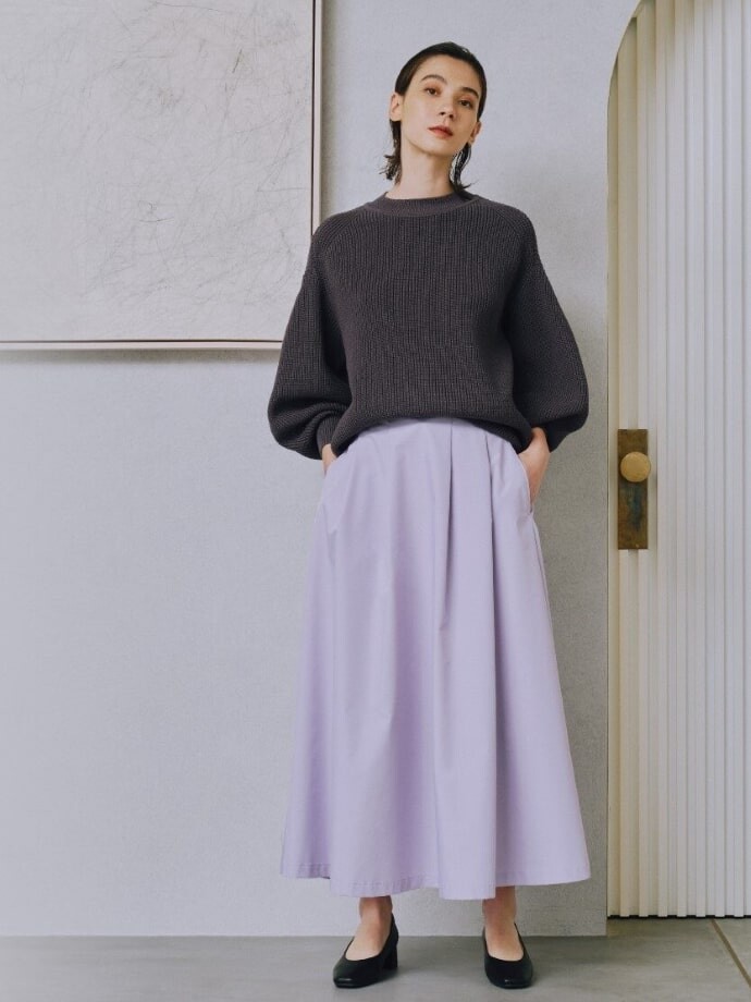 ボリュームフレアスカート ｜プラステ｜ショップニュース | 【トリエ
