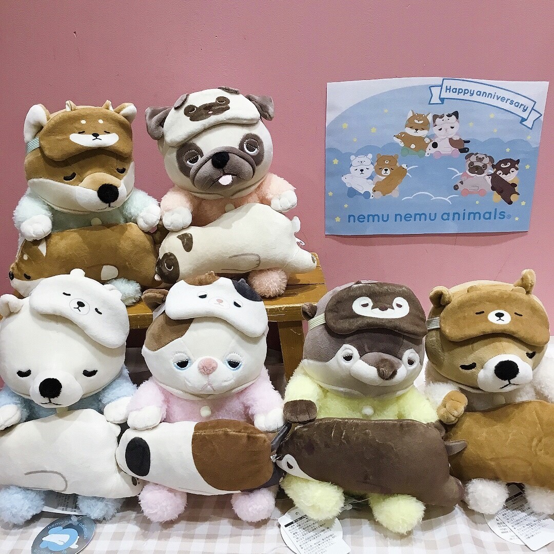 【Doudou】ねむねむシリーズ 7体セット バブちゃん バラ売り❌ 🐶💤NEW🐻💤ねむねむアニマルズ10周年グッズ｜ランデヴー｜ショップ