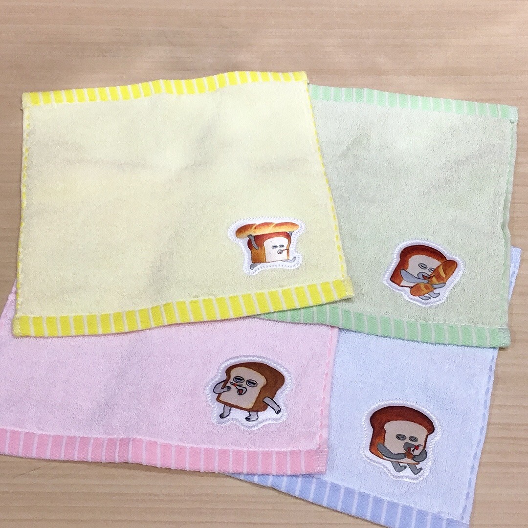 パンどろぼうのミニタオル入荷しました🍞｜ランデヴー｜ショップ
