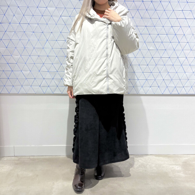 取り外せてダウンJK × のびコーデュフリリSK