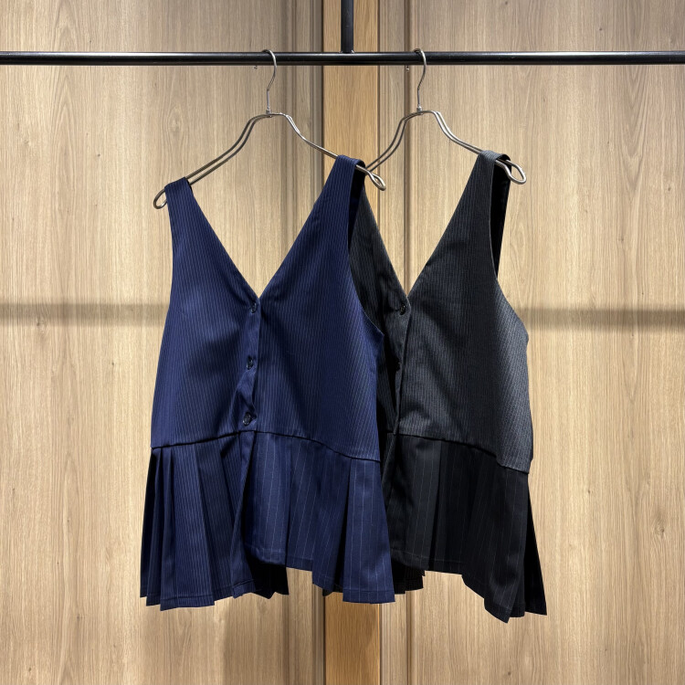 シックな2wayビスチェ