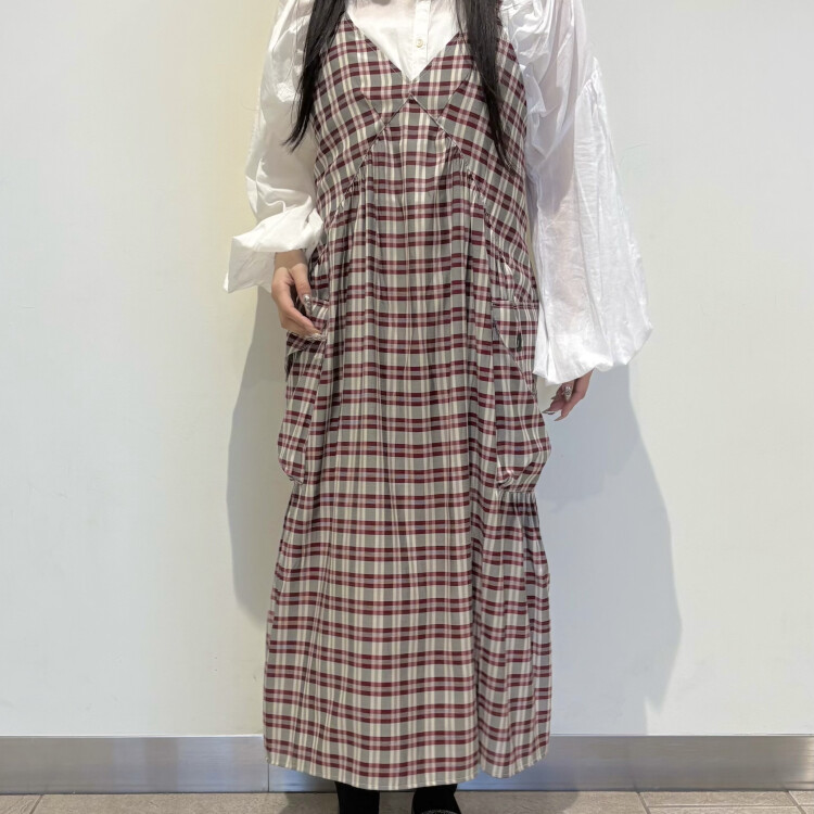 落ち感チェックJSK × ギャザボイルBL