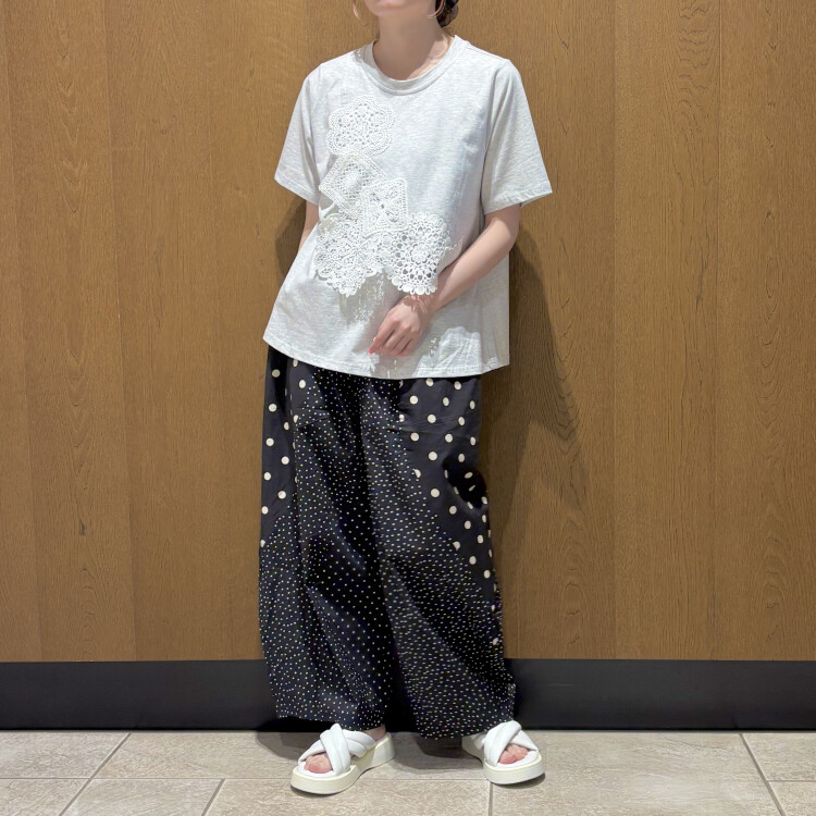 レースの花畑PO × ハッピーなパンツ