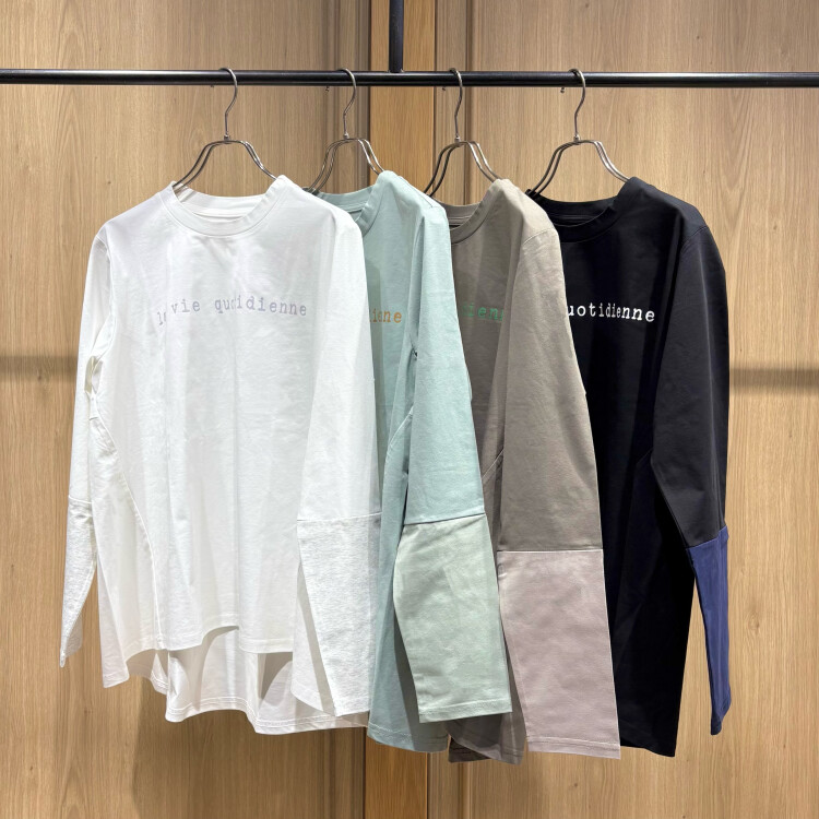 日々の暮らしバイカラーT