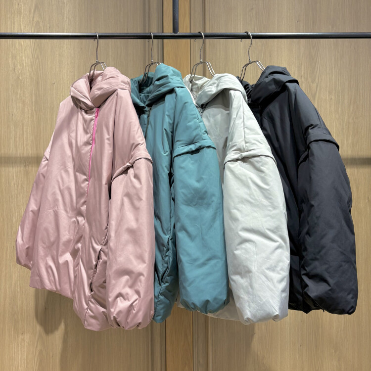 取り外せてダウンJK