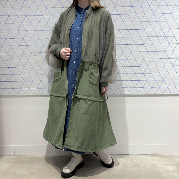 沢山の着回しを貴方にCO × タタタックデニムOP