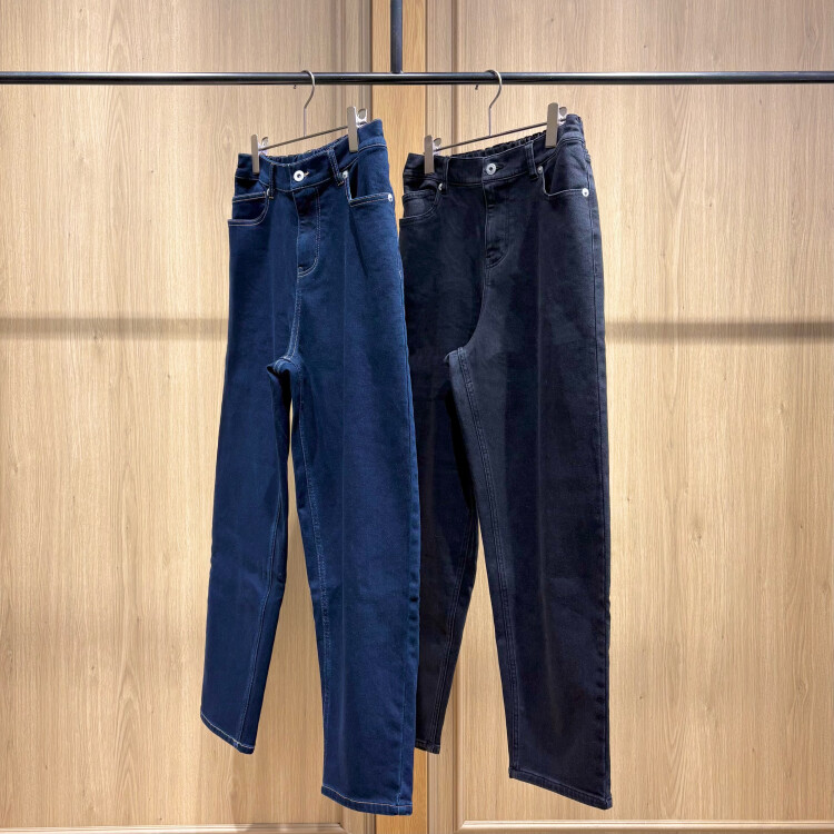 温もりのストレッチデニム