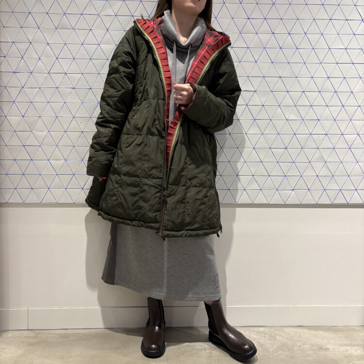 背中にベアロイドOP×軽いし蓄熱するリバダウン