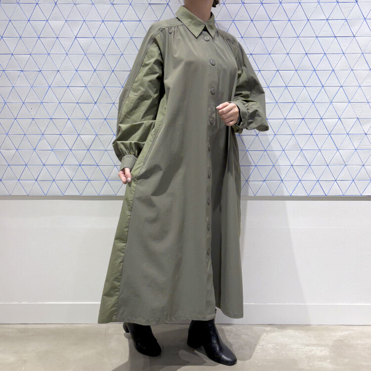 ギャザシャカワンピ