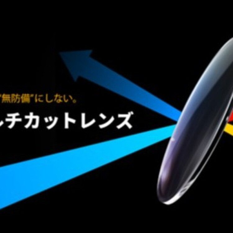 肌も、目も、もう”無防備”にしない。「極薄マルチカットレンズ」