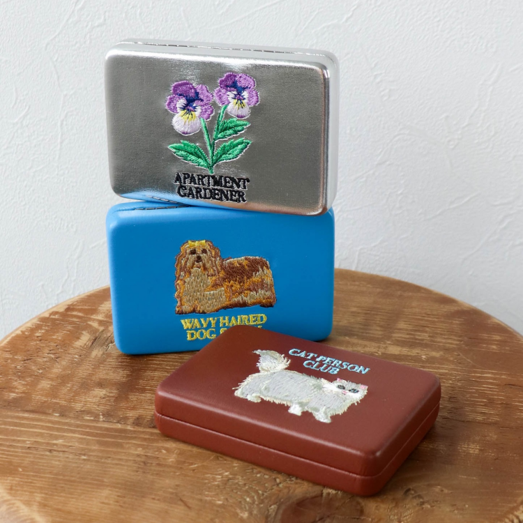 💠FTキャリング刺繍コンパクトケース💠