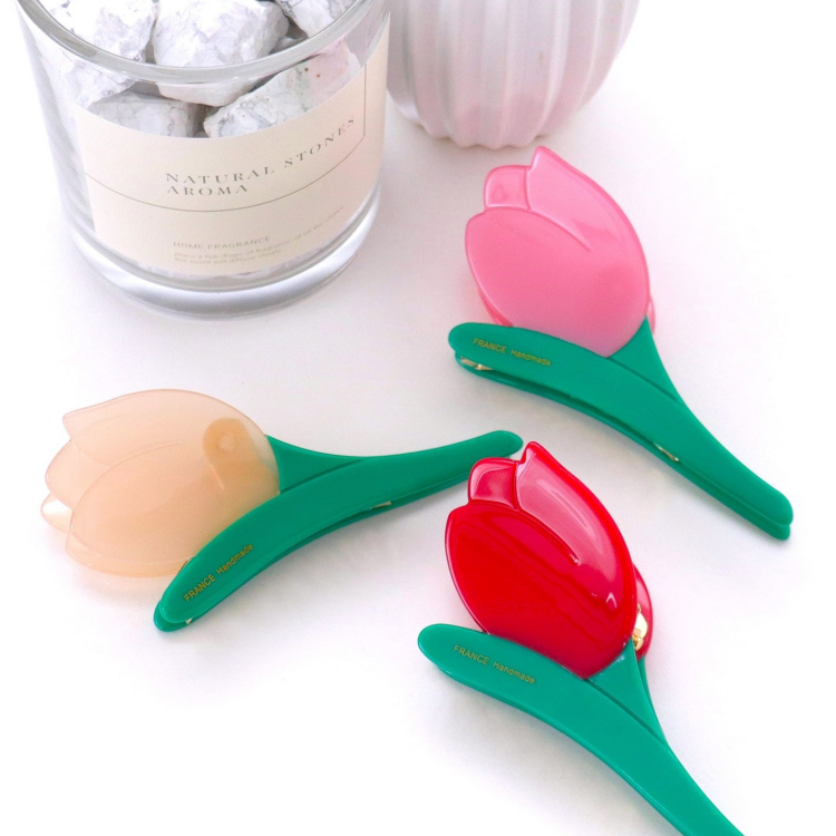 🌷フランス製チューリップバンス🌷