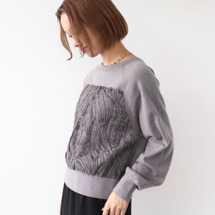 🧵前後2wayバック刺繍切替カーディガン🧵