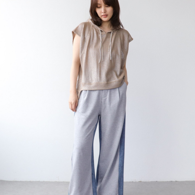 👖デニム×スエットパンツ👖