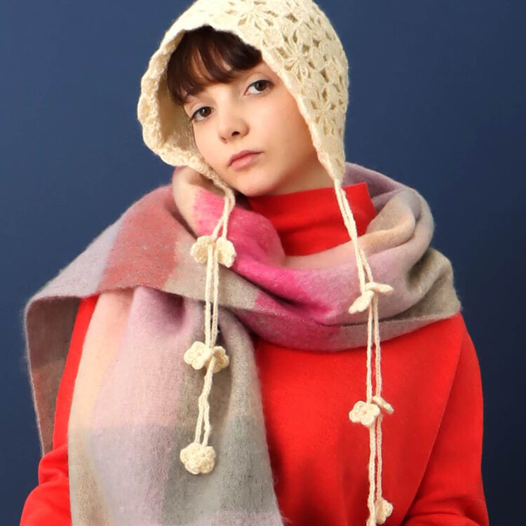 👒レース編みキャップ👒