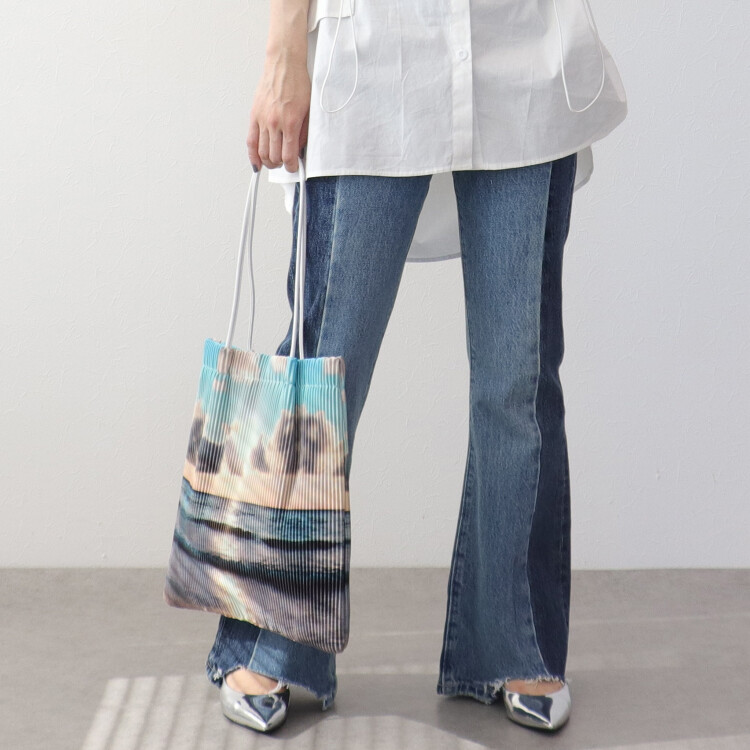 👖配色デニムパンツ👖