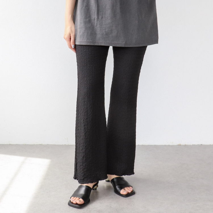 👖シュリンクジャージフレアパンツ👖