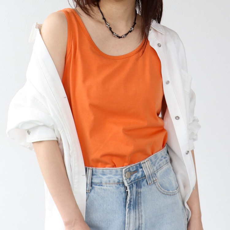 ✨【機能性】クールストレッチベーシックタンクトップ☀️