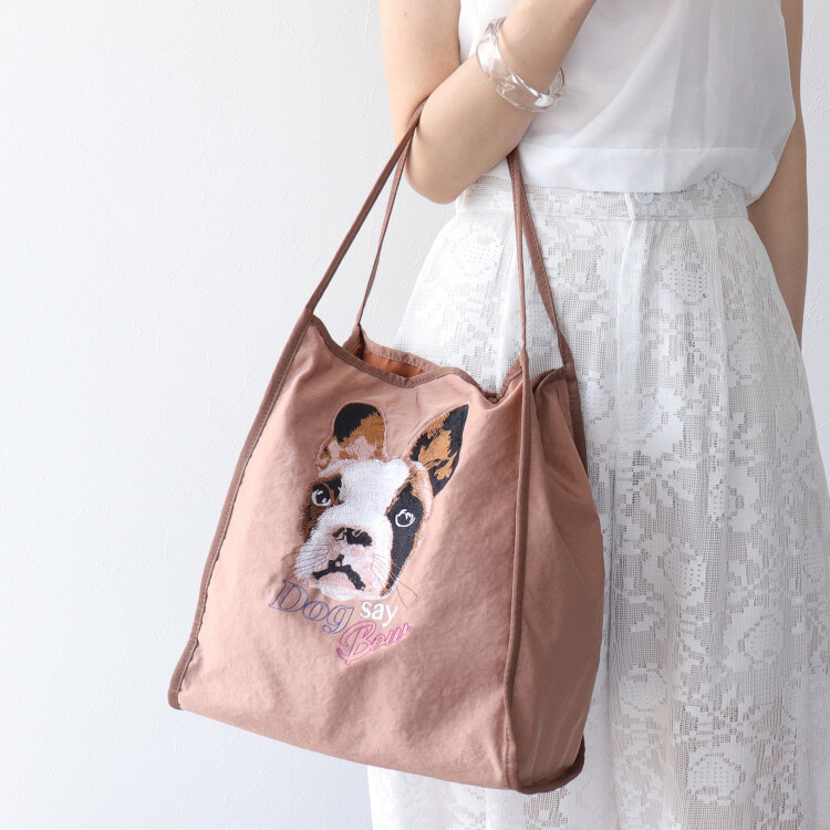 🐶アニマル刺繍トートBAG🐶