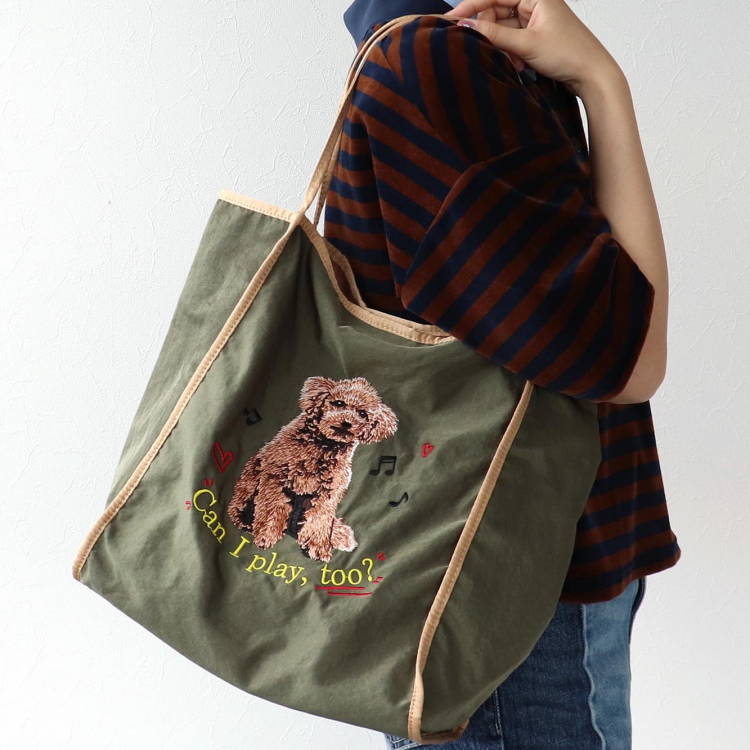 🐶アニマル刺繍トートBAGⅡ🐶
