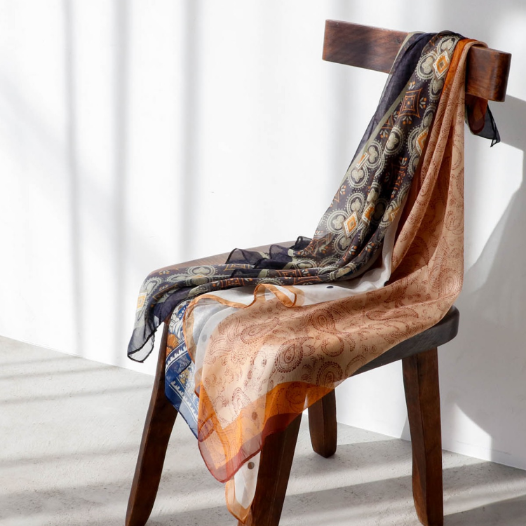 🌉シフォンアソート柄スカーフ🗽