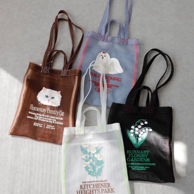 🛍️【JOliJOli】ローカルズメッシュフラットトート🛍️