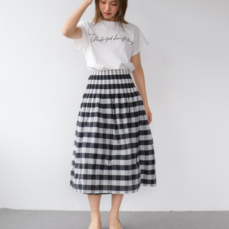 💙Check柄リバーシブルスカート💙