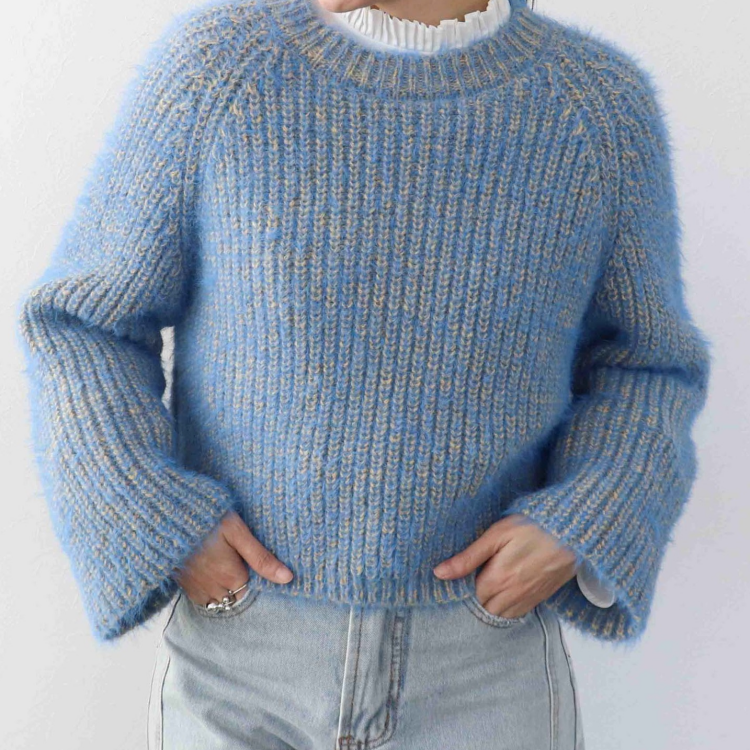 🧶バックシャギープルオーバー🧶