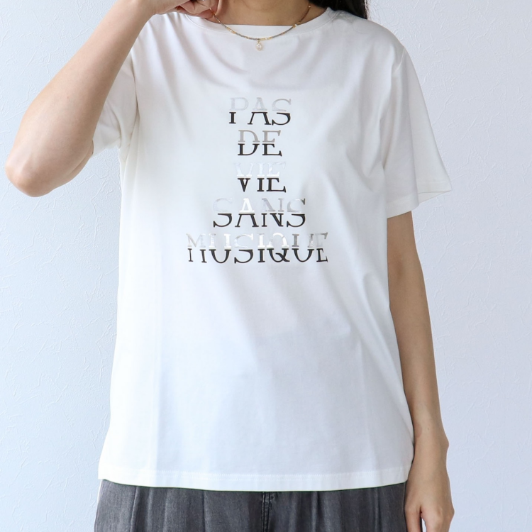 🌗箔プリントMIXロゴTシャツ🌗