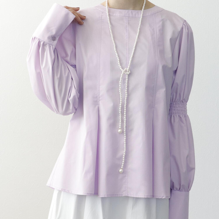 👚ギャザースリーブブラウス👚