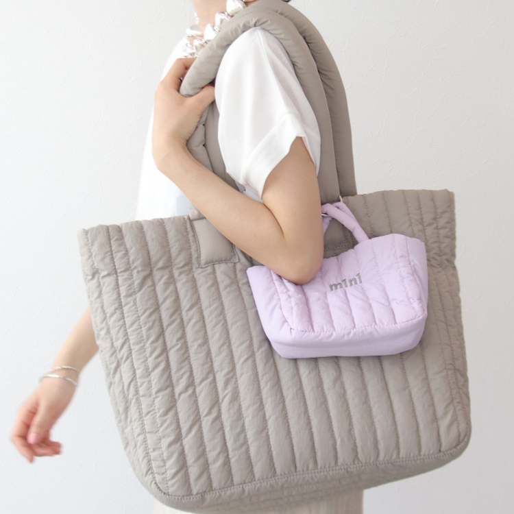 💜BIGキルト刺繍親子トートBAG💙
