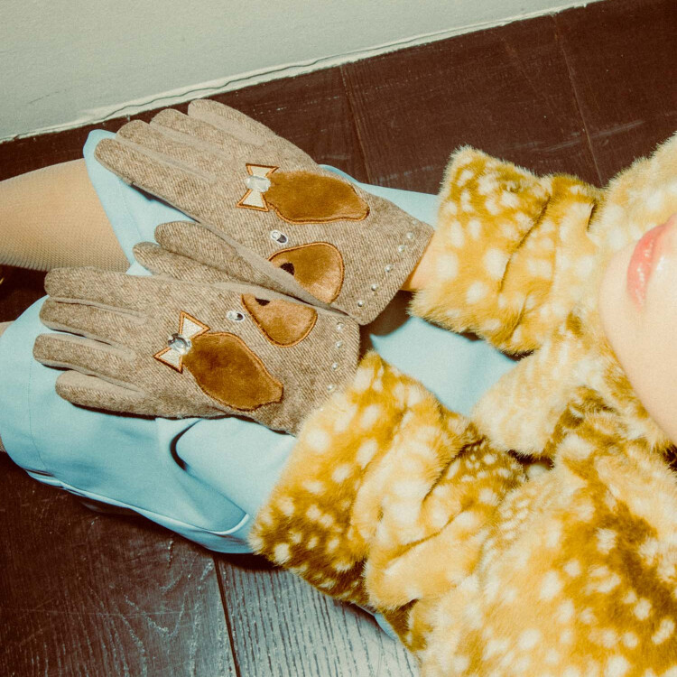 🐶ドックモチーフグローブ❄️