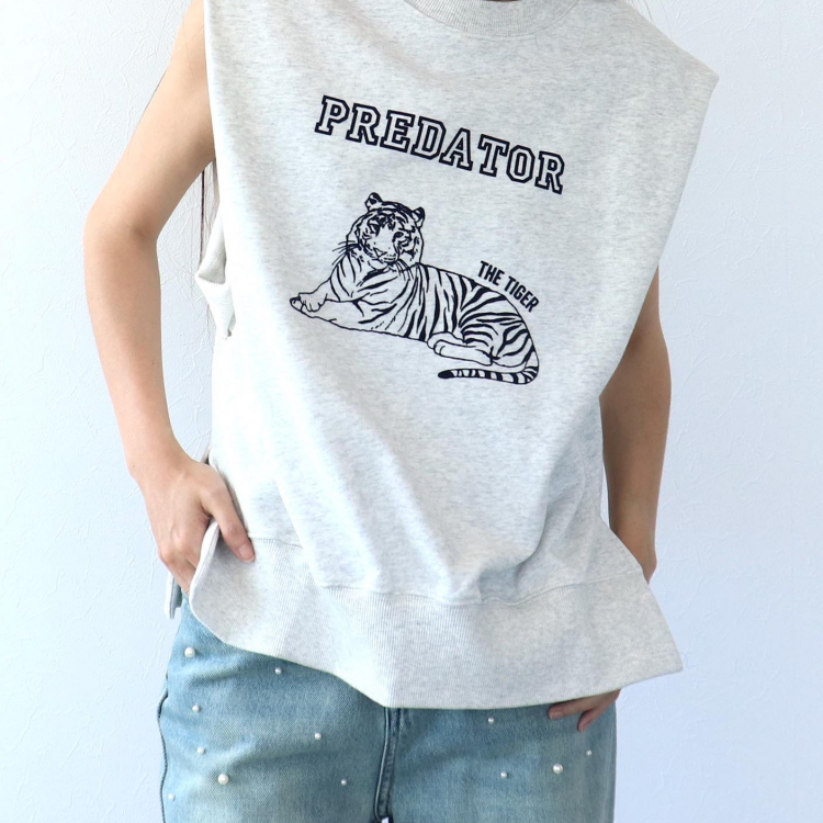 🐈‍⬛ネコトラフロッキープリントプルオーバー🐈‍⬛