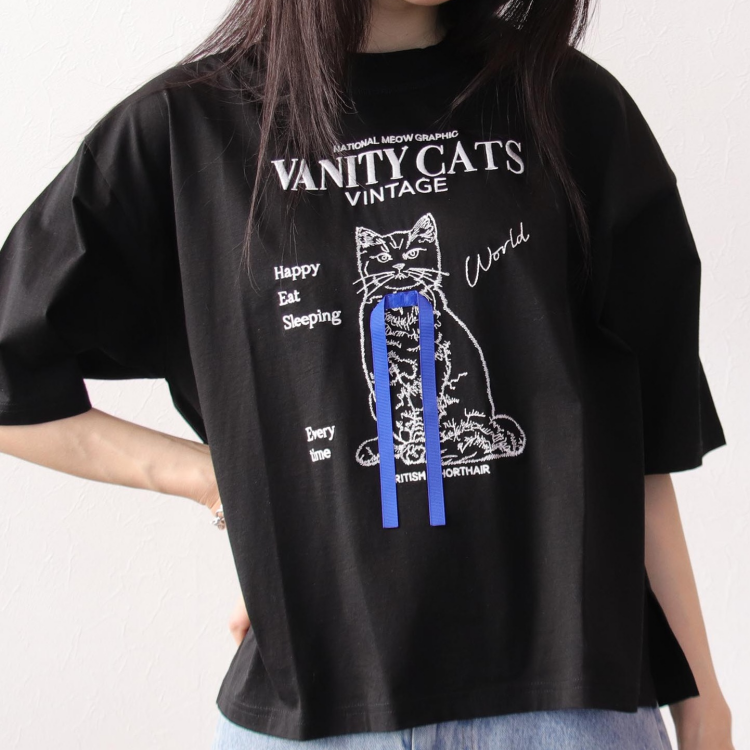 VANITY CAT Tシャツ