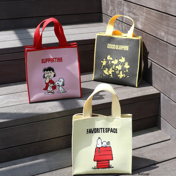 🐕PEANUTS/キュービックバッグ🐕