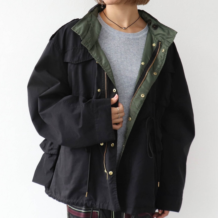 🧥フード付きリバーシブルジャケット🧥