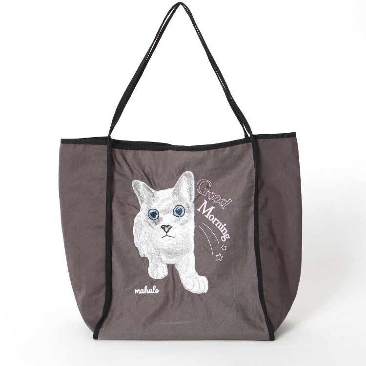 🐈＜新色追加！＞アニマル刺繍トートBAG🐈