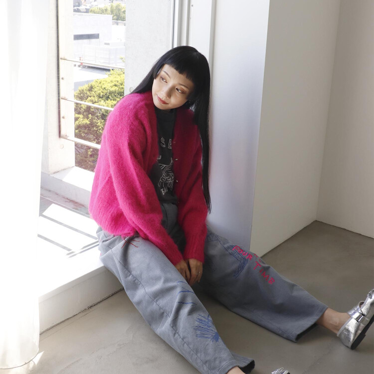 🧶ソフトシャギーW起毛カーディガン🧶