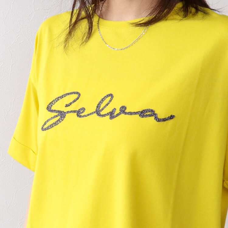 🌠コード刺繍ロゴTシャツ💫
