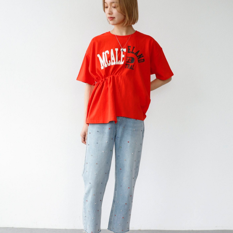 ❤️リメイク風クルーアシメTシャツ❤️
