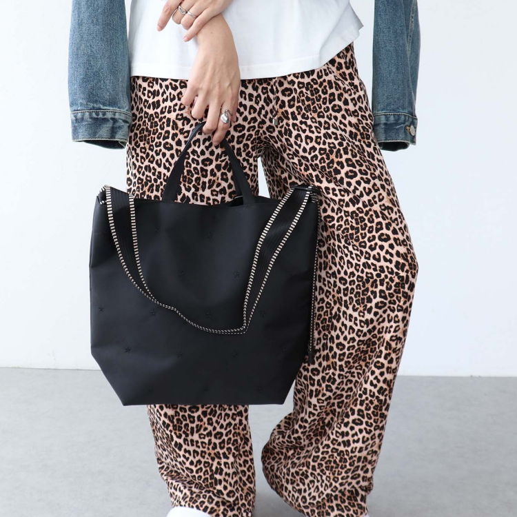 🌟【撥水加工】星刺繍2wayトート🌟